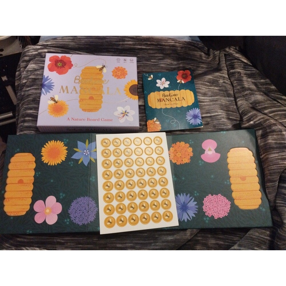Beehive Mancala: A Nature Board Game by Tony Hall - New And Unpunched